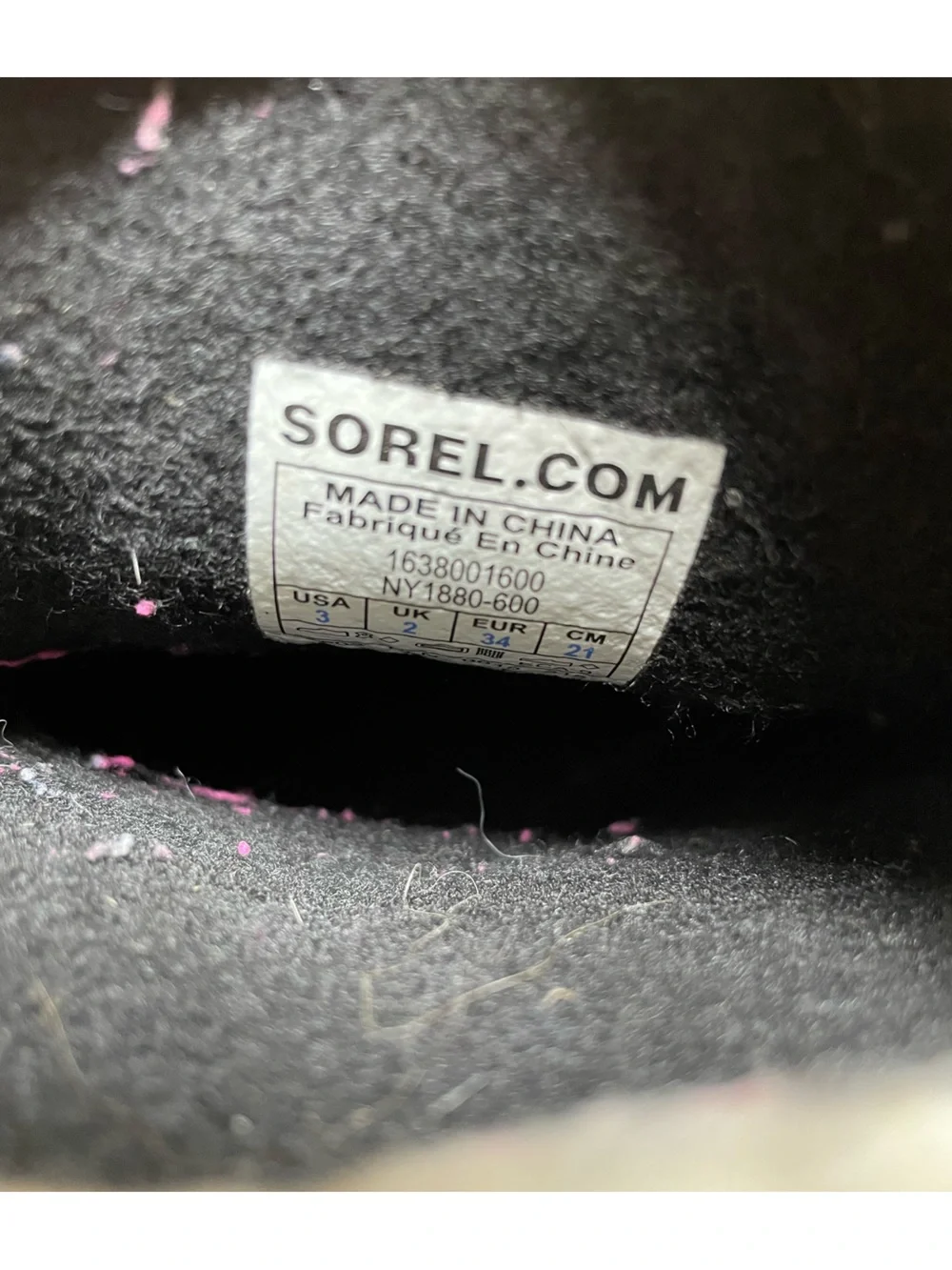 Sorel good used